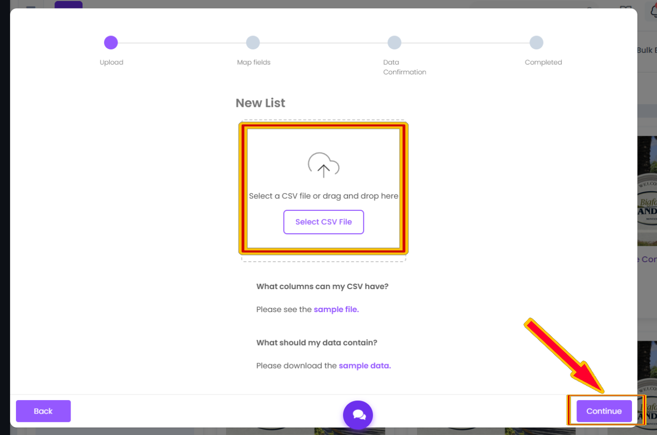 Upload Collection File